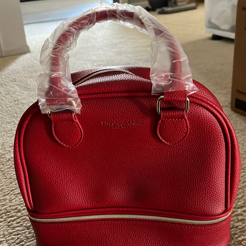 Red Elizabeth Arden Handbag